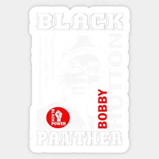 BOBBY HUTTON BLACK PANTHER Sticker
